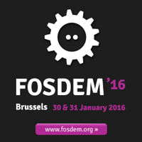FOSDEM 2016 logo